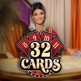 32 Cards slot logo by Ezugi at WildHub Casino