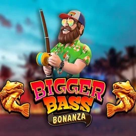 Official Slots logo: Bigger Bass Bonanza by Pragmatic Play at WildHub Casino