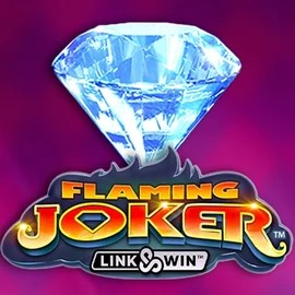 Flaming Joker Link and Win logo – Slots by Barstruck at WildHub Casino