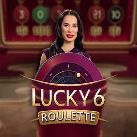 Official Live Casino logo: Lucky 6 Roulette by Pragmatic Play at WildHub Casino