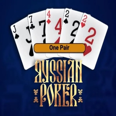 Russian Poker logo – Table Games by OneTouch Games at WildHub Casino