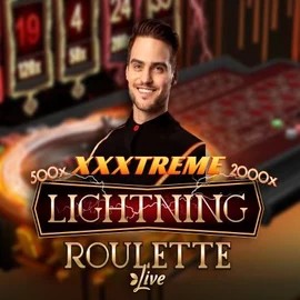 XXXtreme Lightning Roulette online game logo by Evolution on wildhub-hu.com